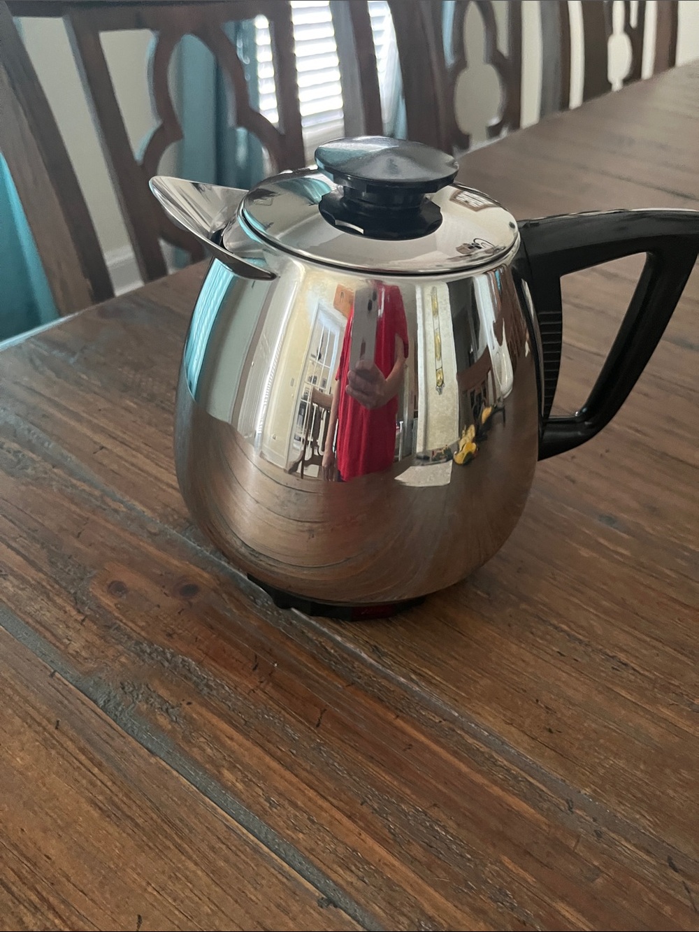 Saladmasrer Jet-O-Matic Model 10 Automatic Percolator Coffee Pot 10 Cup Capacity